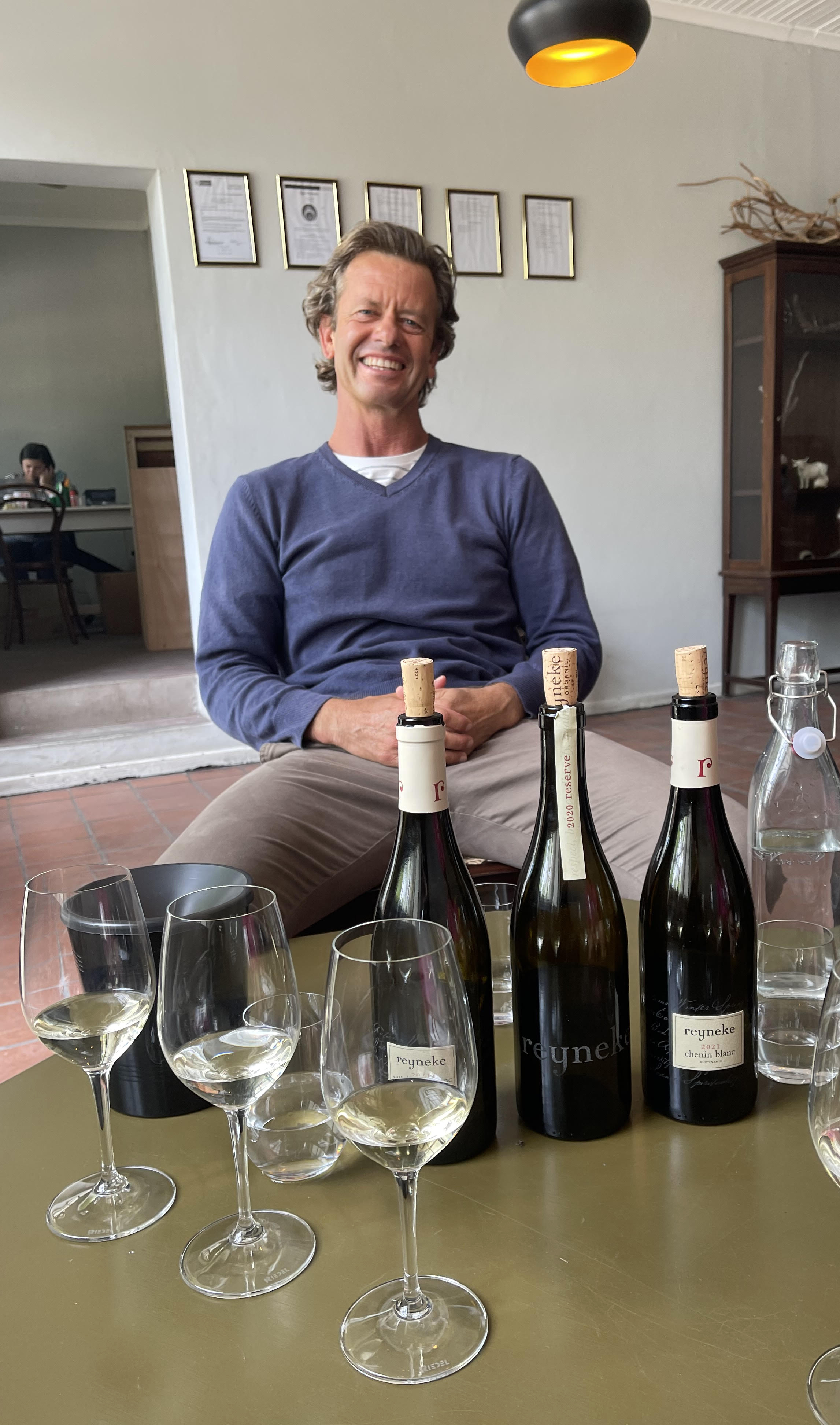 Johan Reyneke South Africa: Reyneke Wines, Stellenbosch. | WanderCurtis Wine